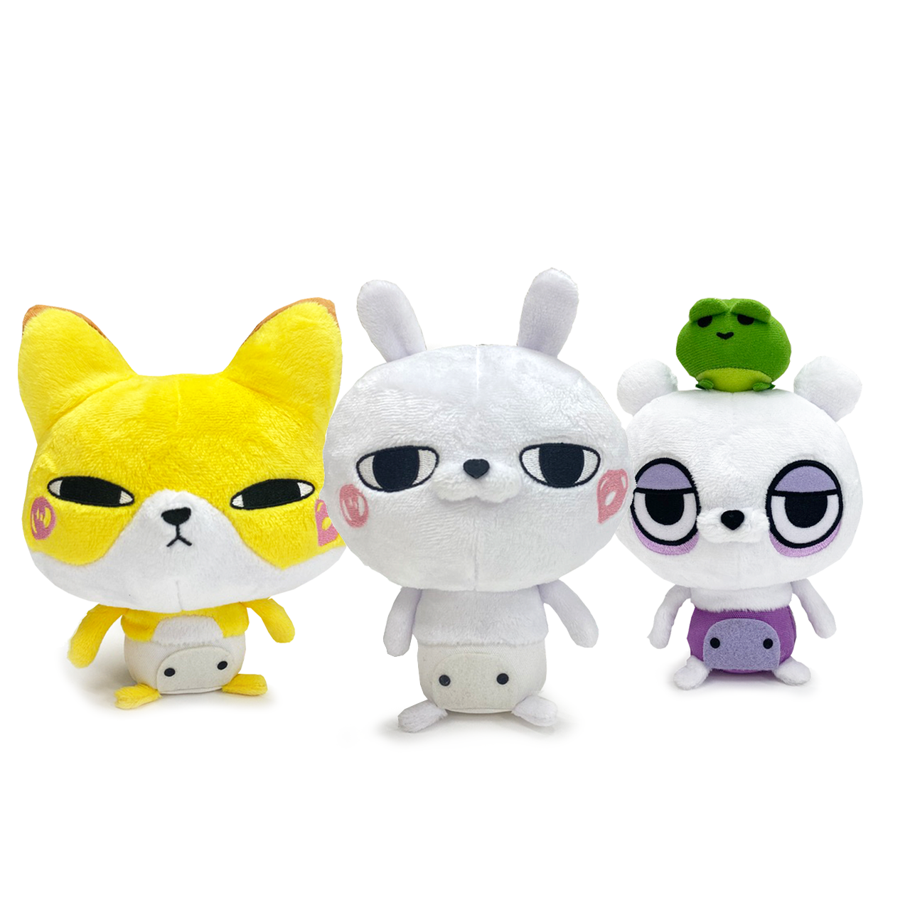 ぬいぐるみ】3匹セット – ひとえうさぎ公式通販サイト